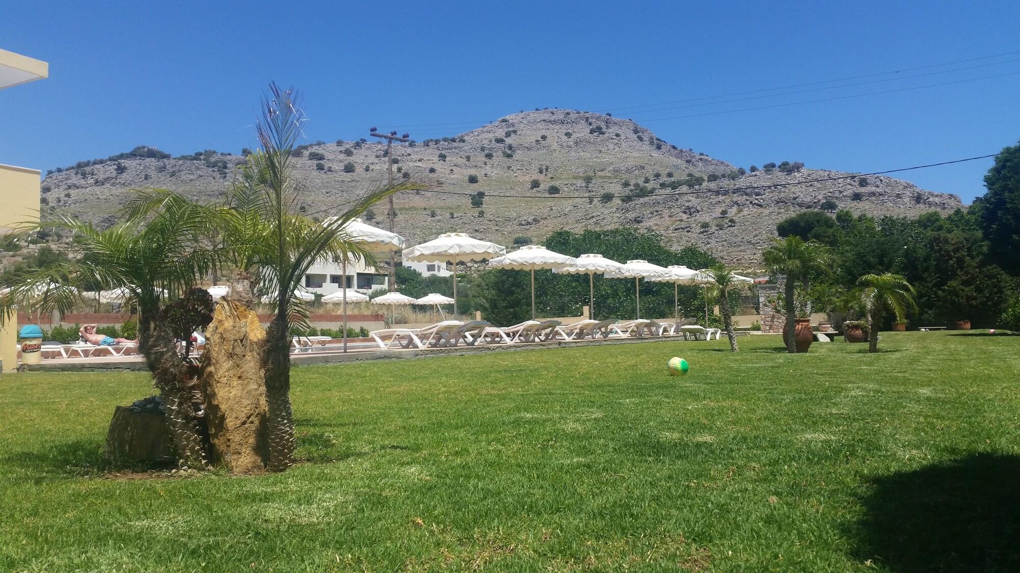 Sunshine Hotel Lardos Buitenkant foto